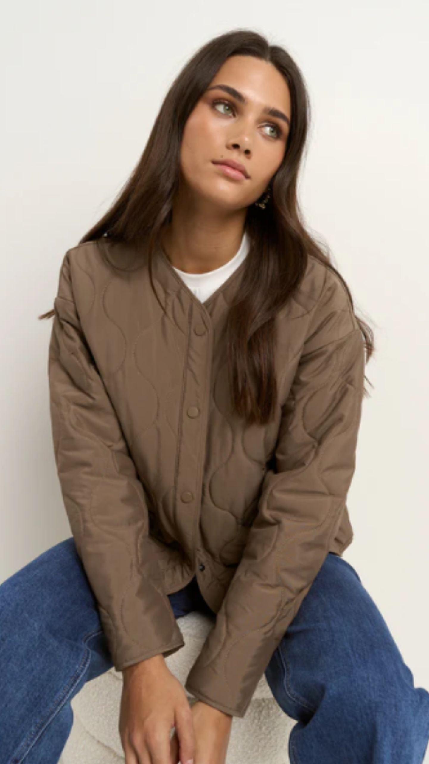 Apex Collarless Puffer Jacket