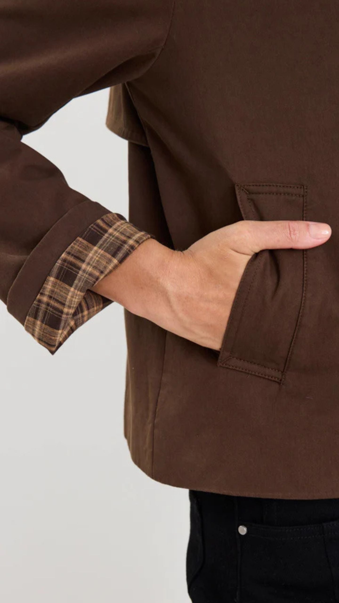 Pathway  Cropped Trench Jacket