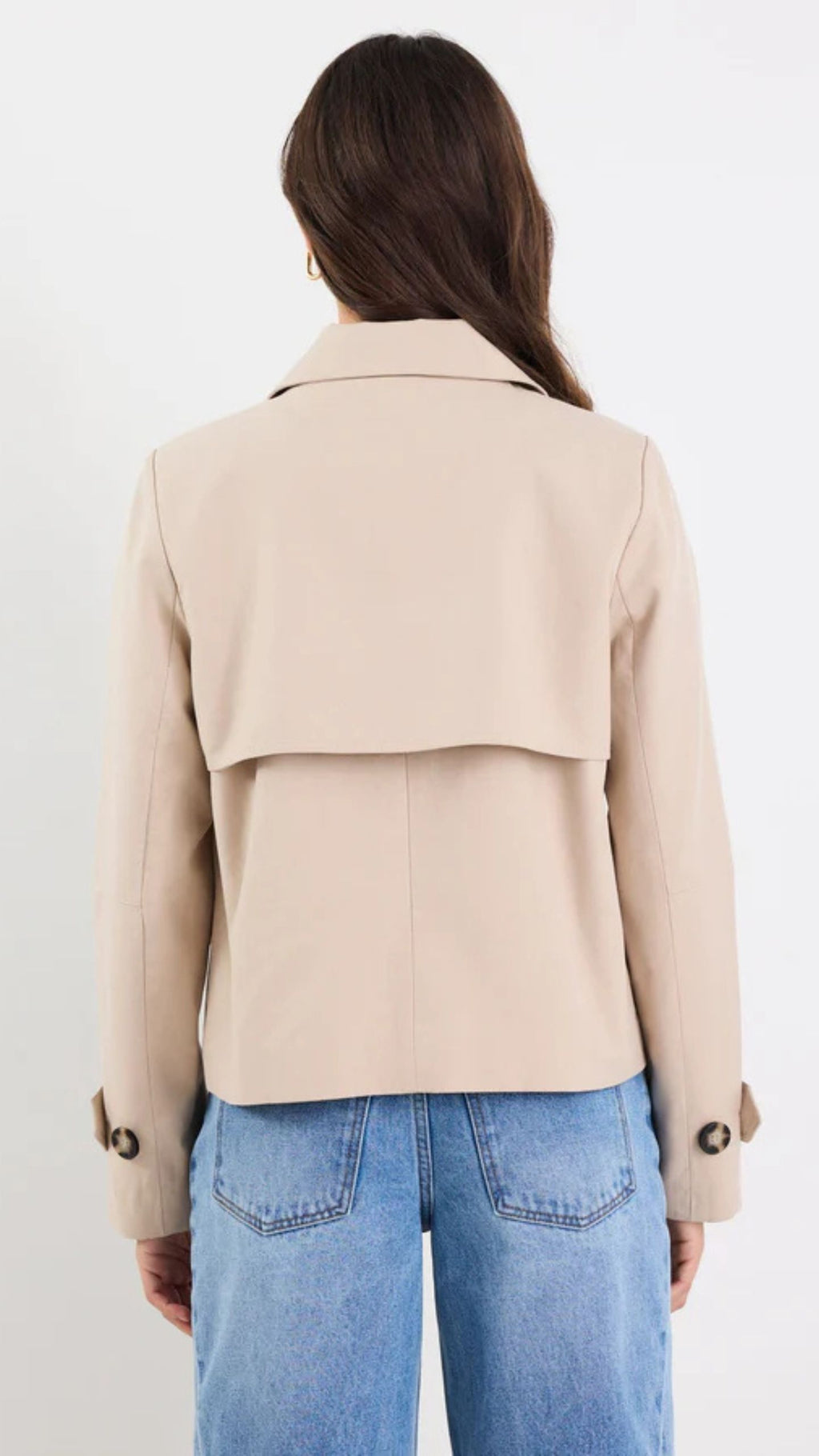 Pathway  Cropped Trench Jacket