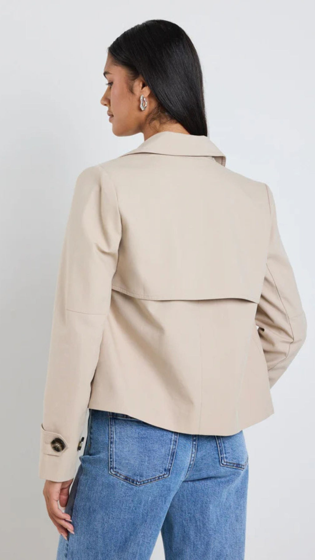 Pathway  Cropped Trench Jacket