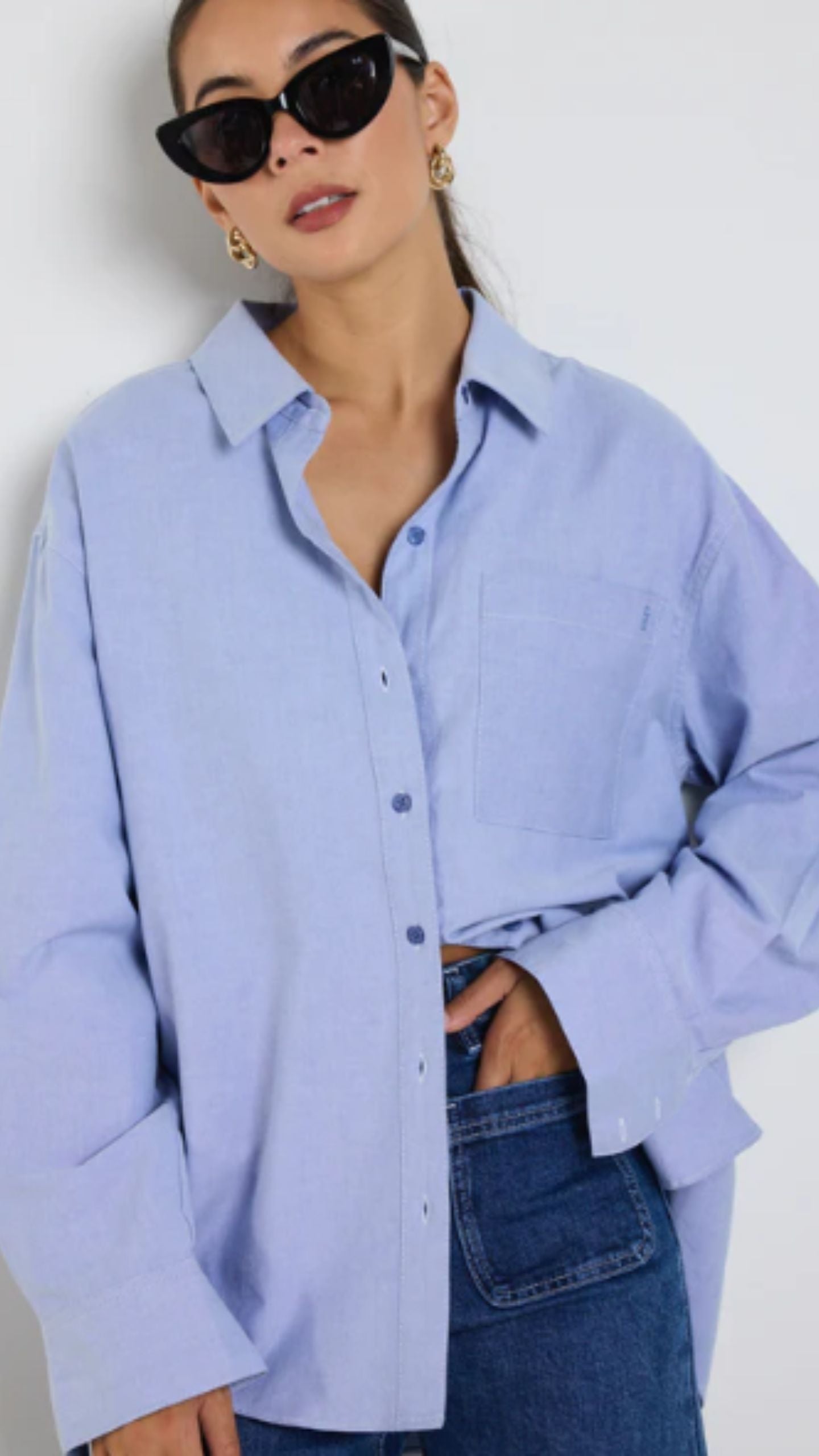Signature Oversized Shirt