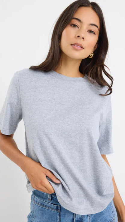 Street Crew Neck Short Sleeved Boxy Tee