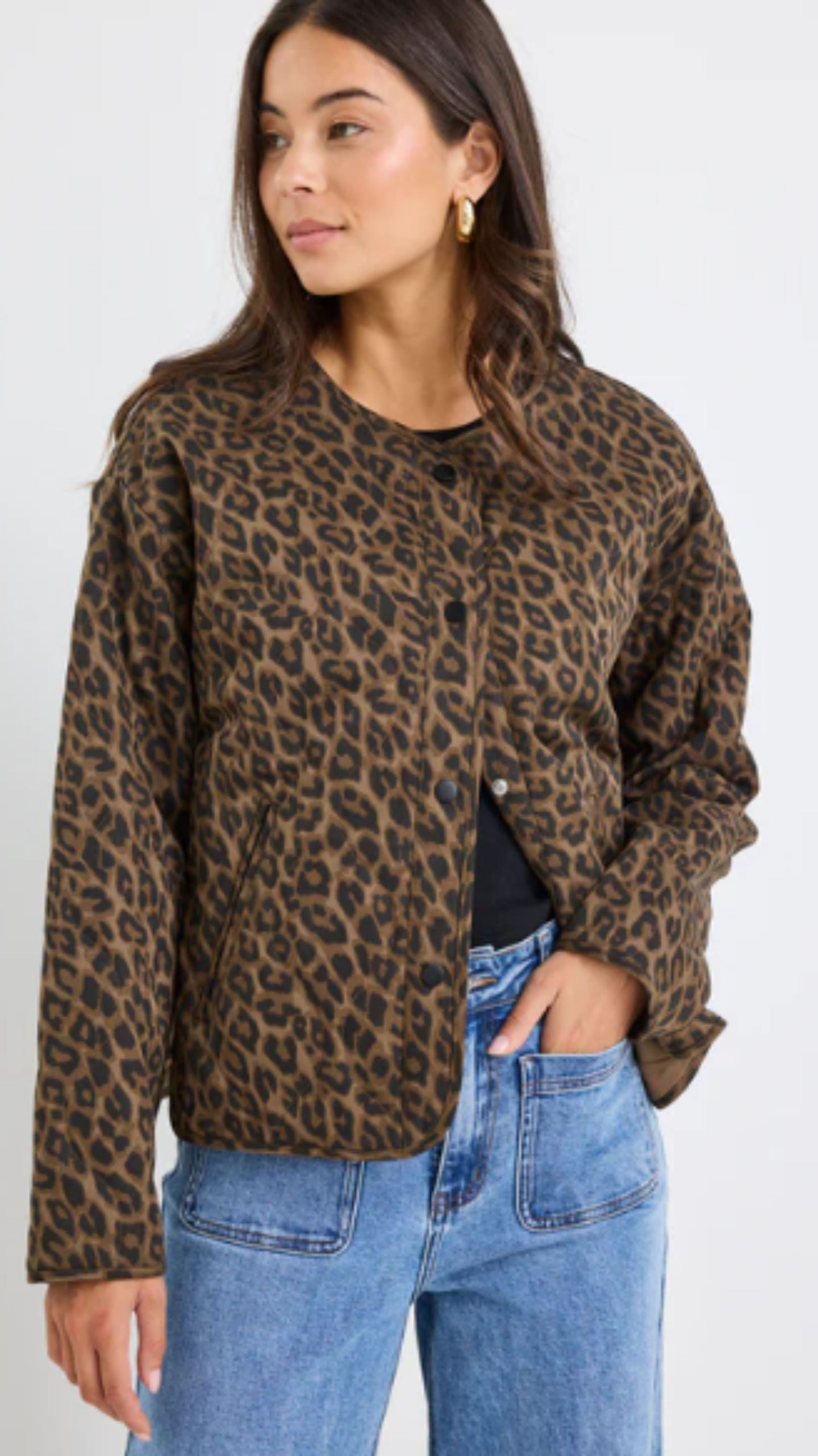 Apex Collarless Puffer Jacket