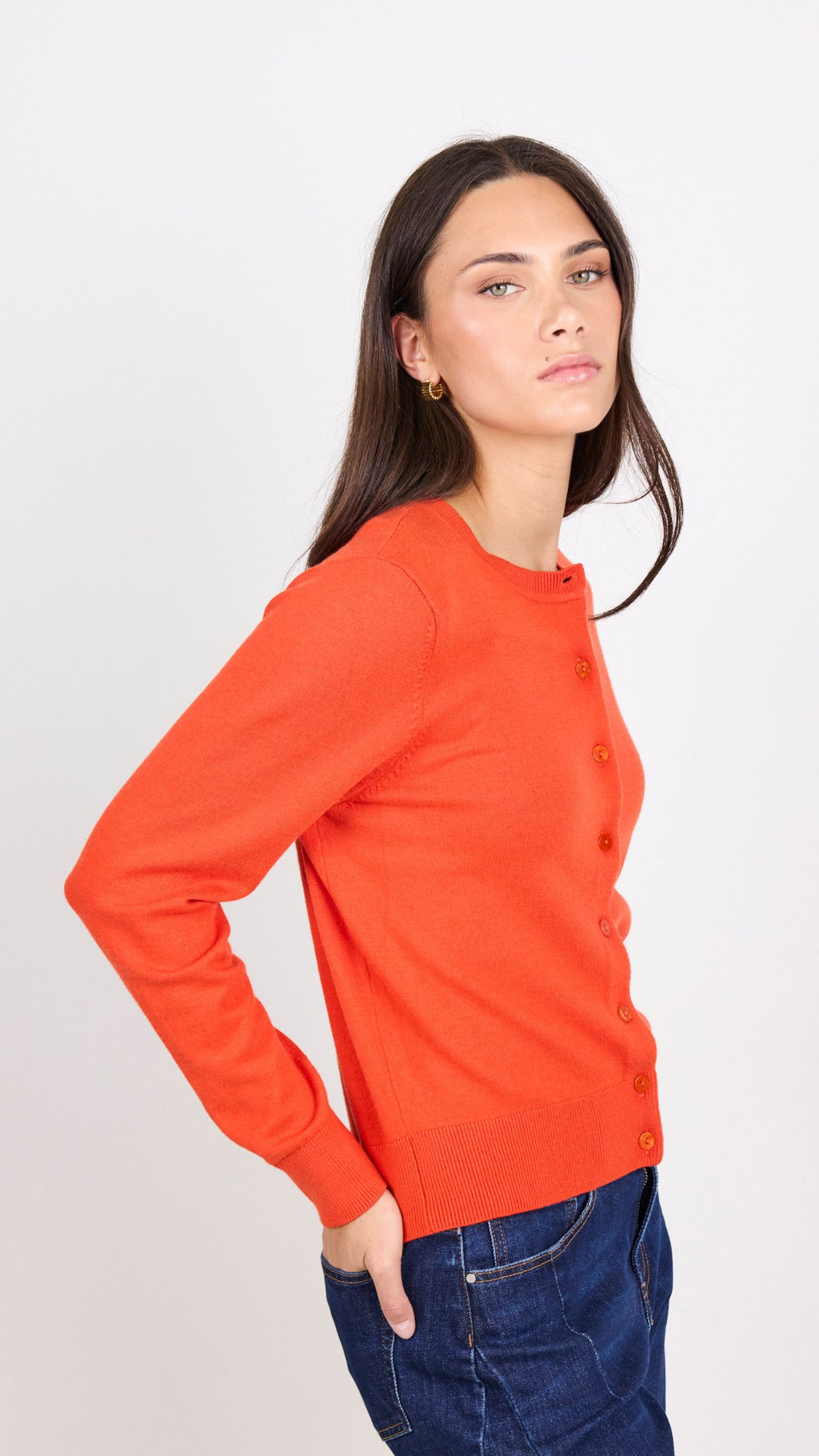 Autograph Crew Neck Cardigan
