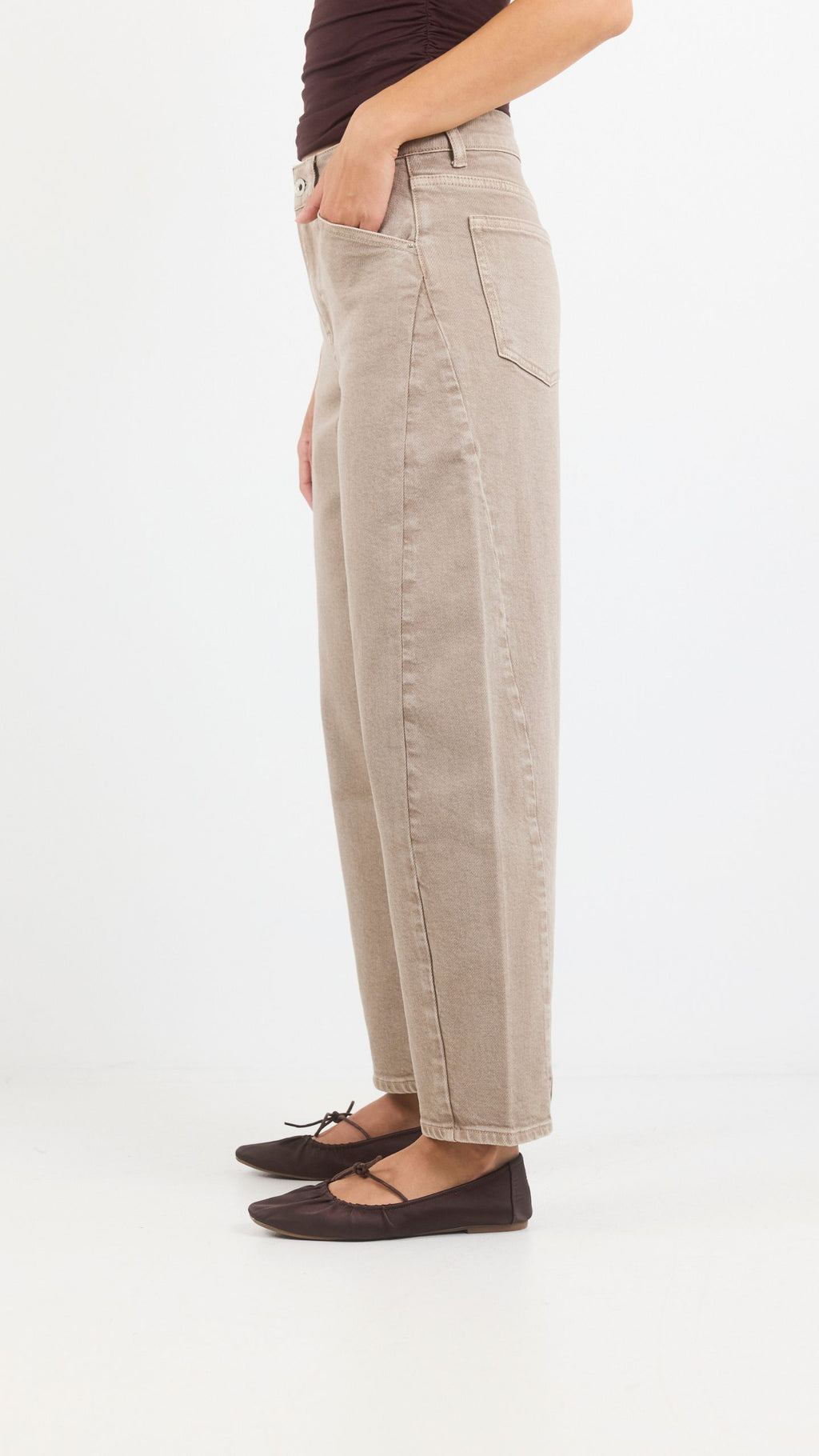 Idolise Stretch Soft Barrel Jean