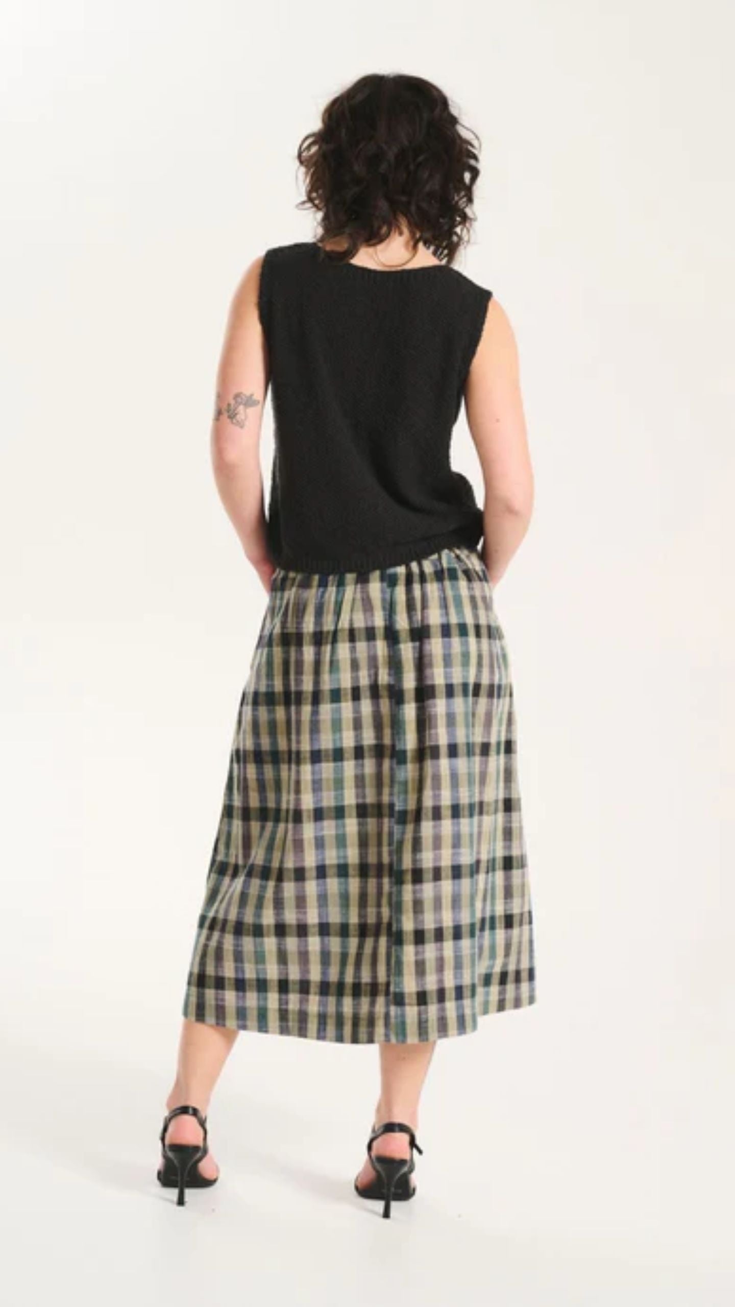 Tangier Plaid Skirt