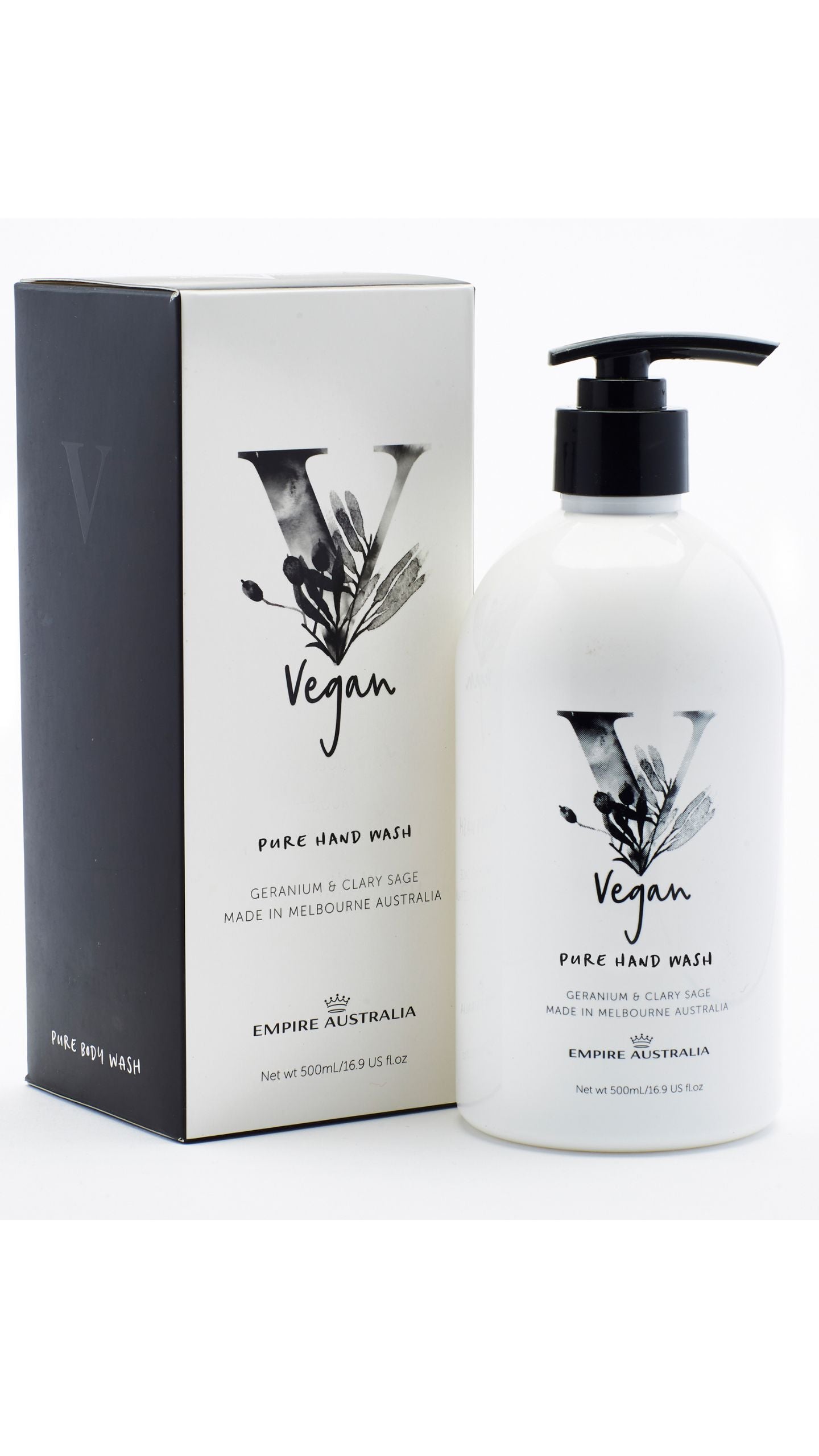 Vegan Geranium & Sage hand wash