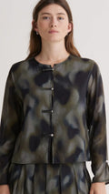 Multi Colour Thin Print Blouse