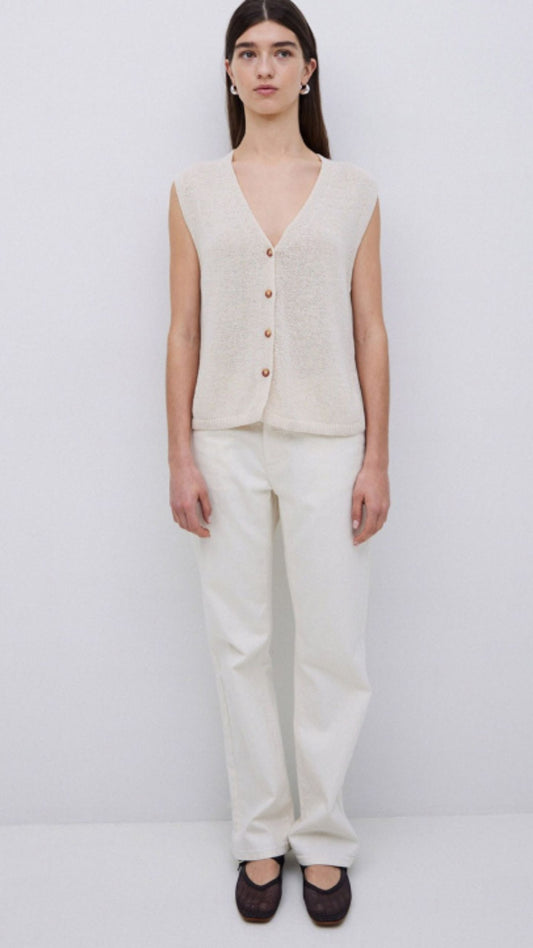 Button Front Vest