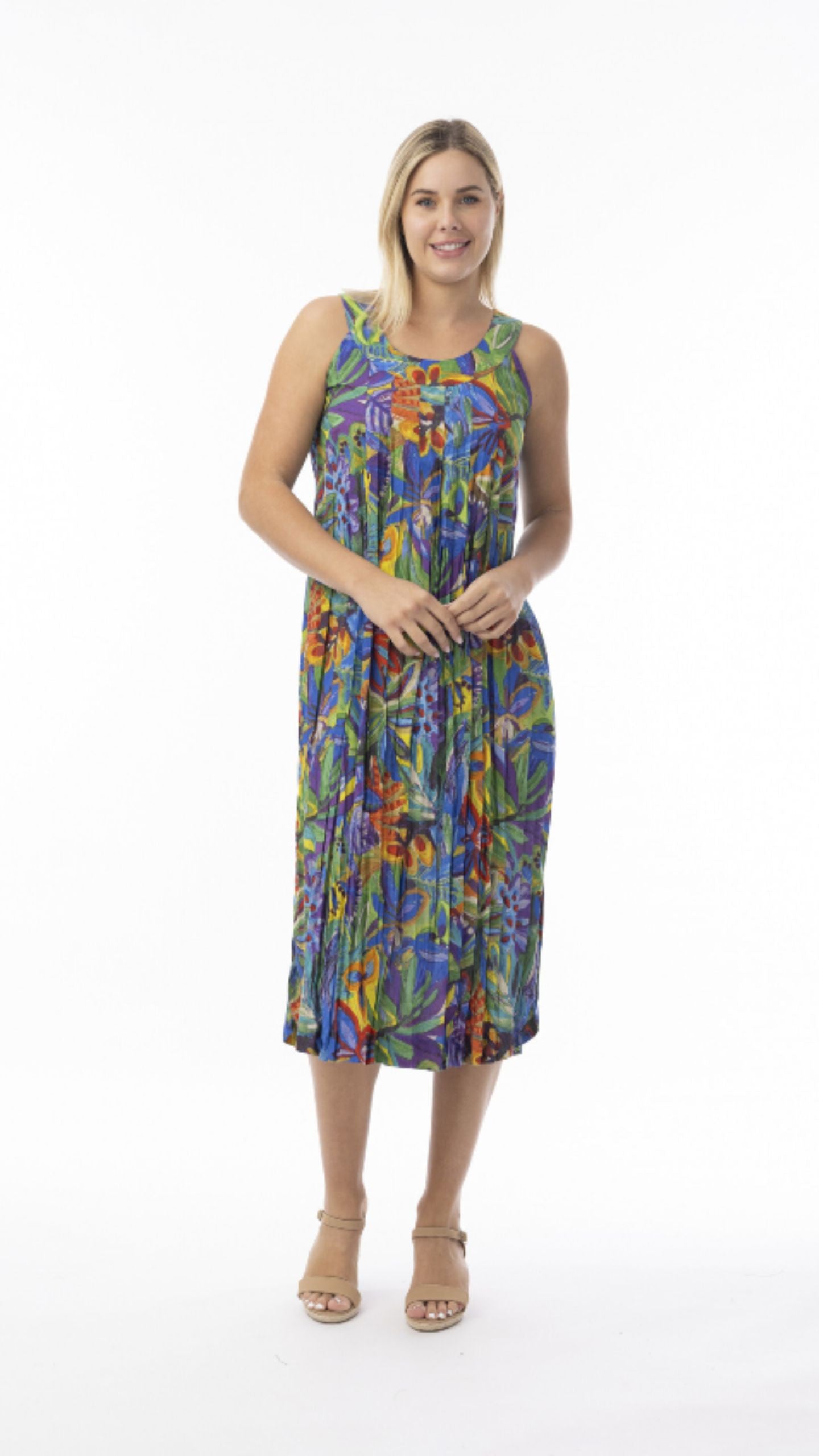 Zapallar Dress - Round Neckline