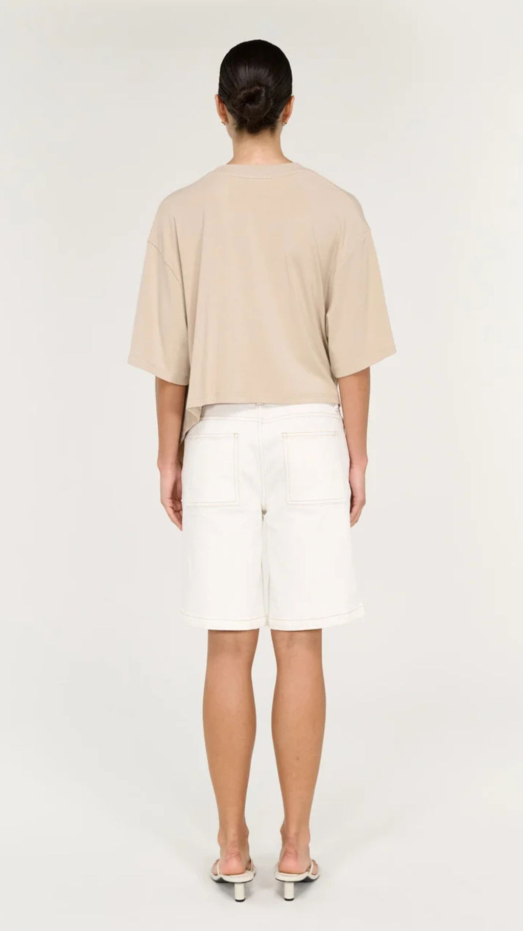 Zelle Draped Oversize Tee