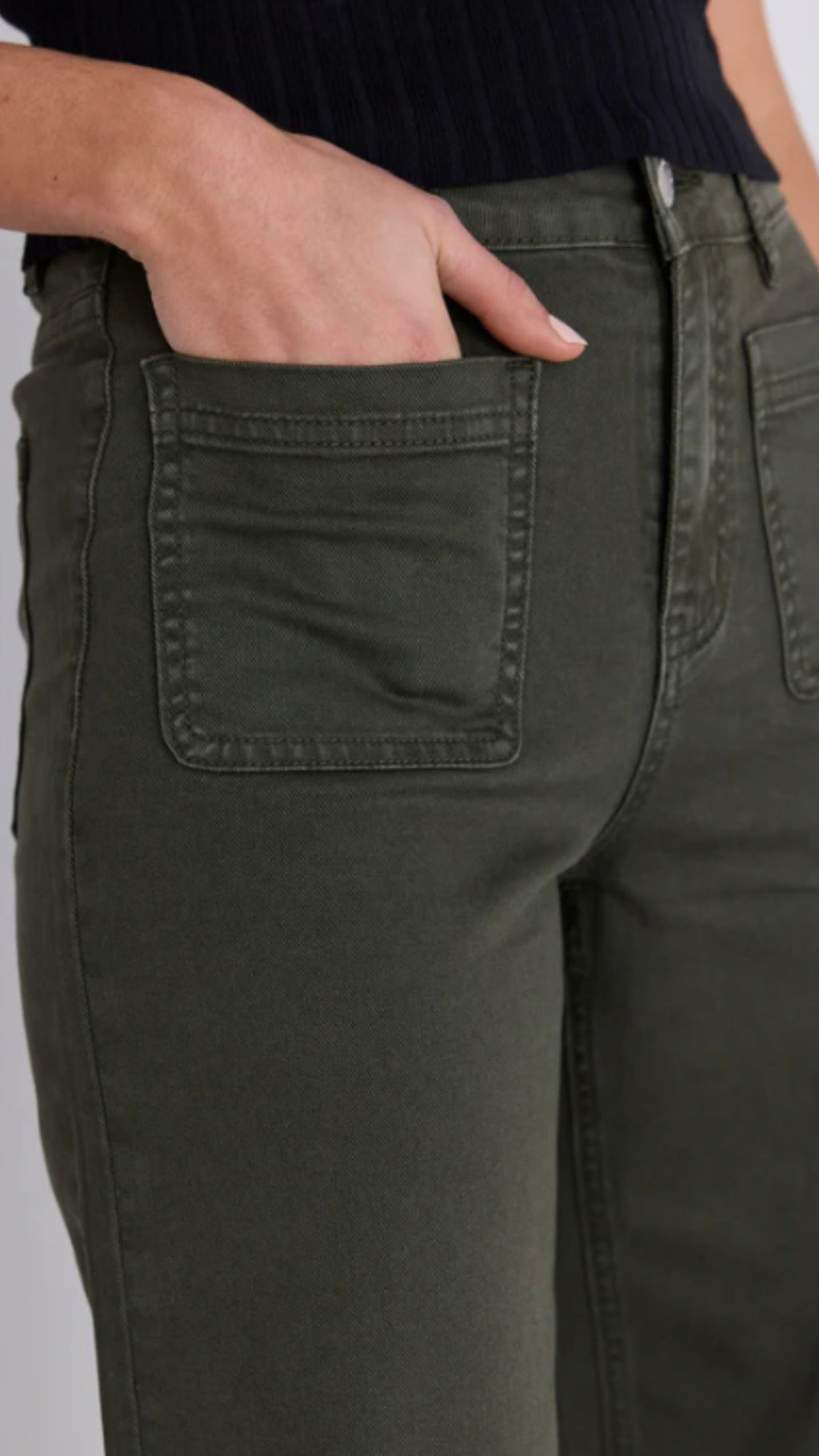 Zoey High Rise Wide Leg Jean