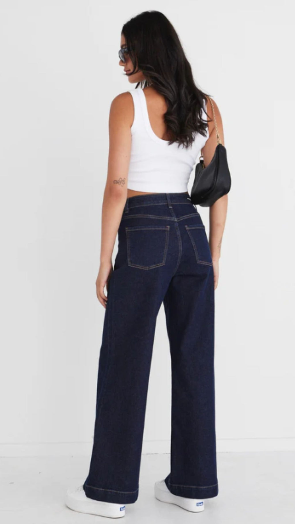 Zoey High Rise Wide Leg Jean