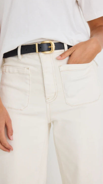 Zoey High Rise Wide Leg Jean