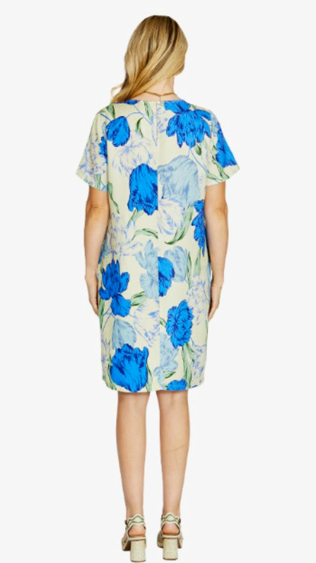 Tessa S/S Linen Shift Dress