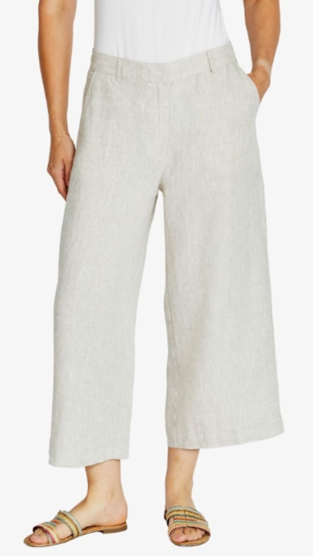 Clare Core Linen Culotte