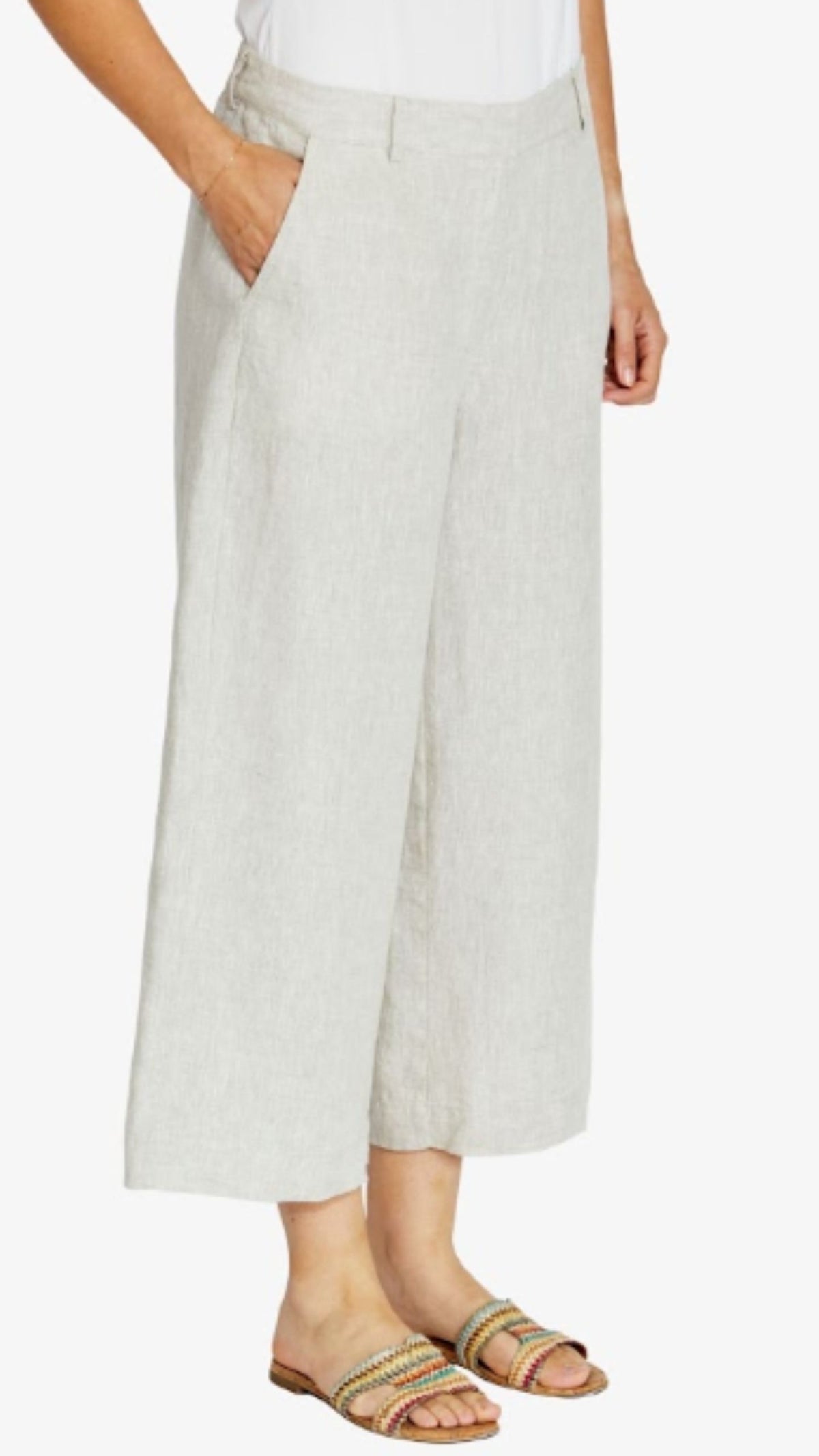 Clare Core Linen Culotte