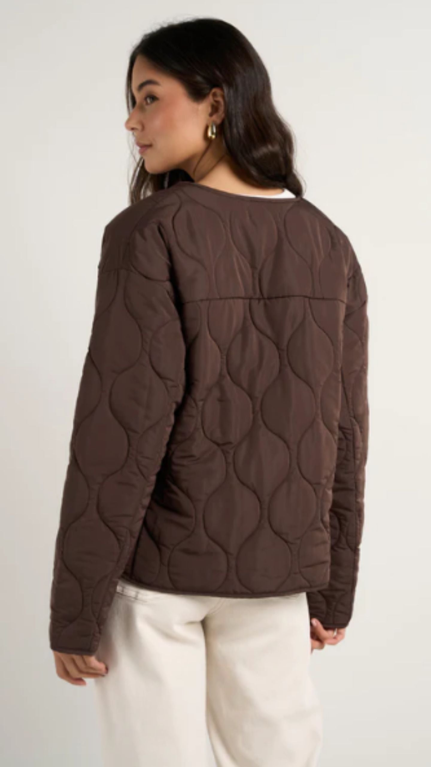 Apex Collarless Puffer Jacket