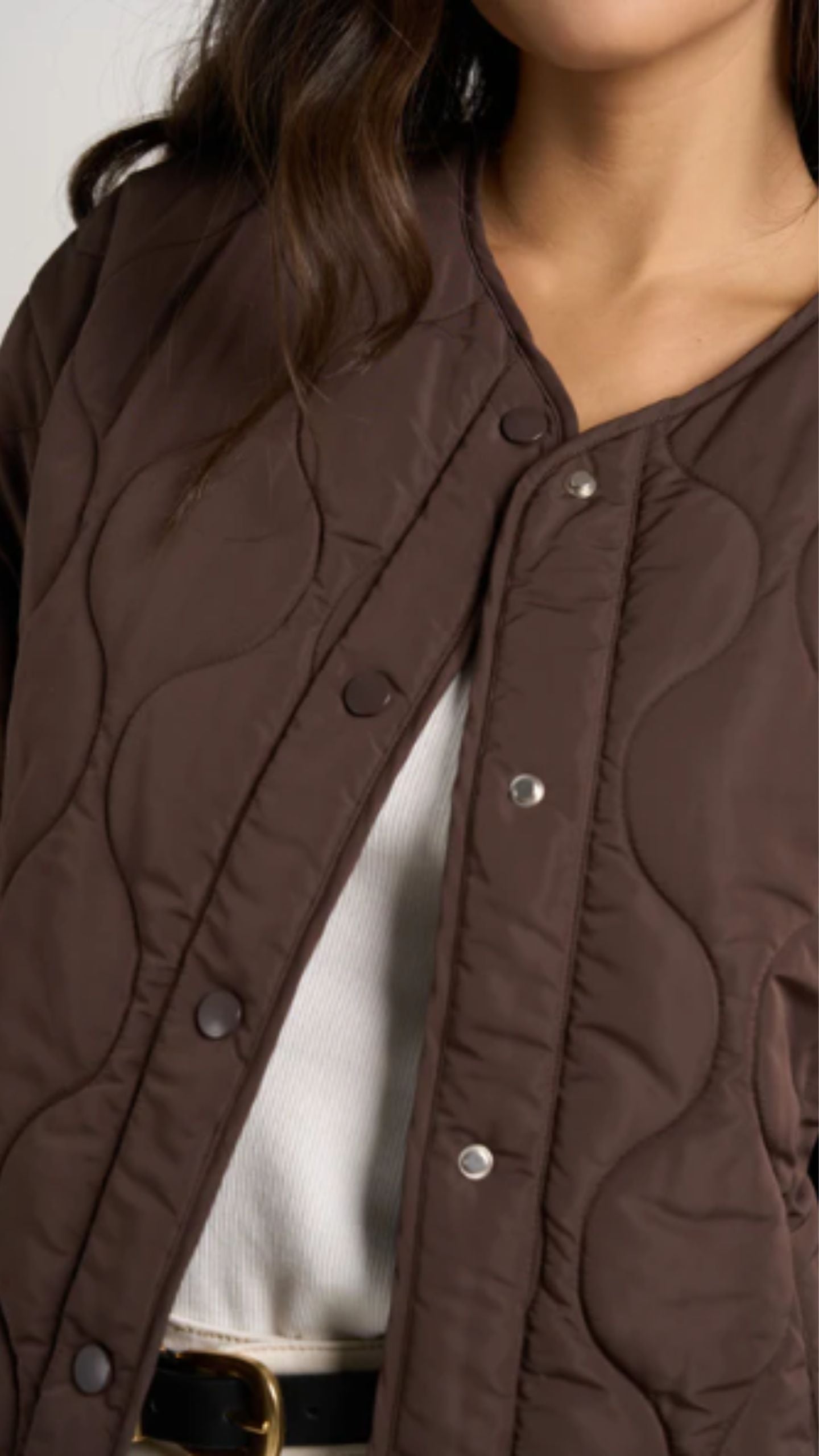 Apex Collarless Puffer Jacket