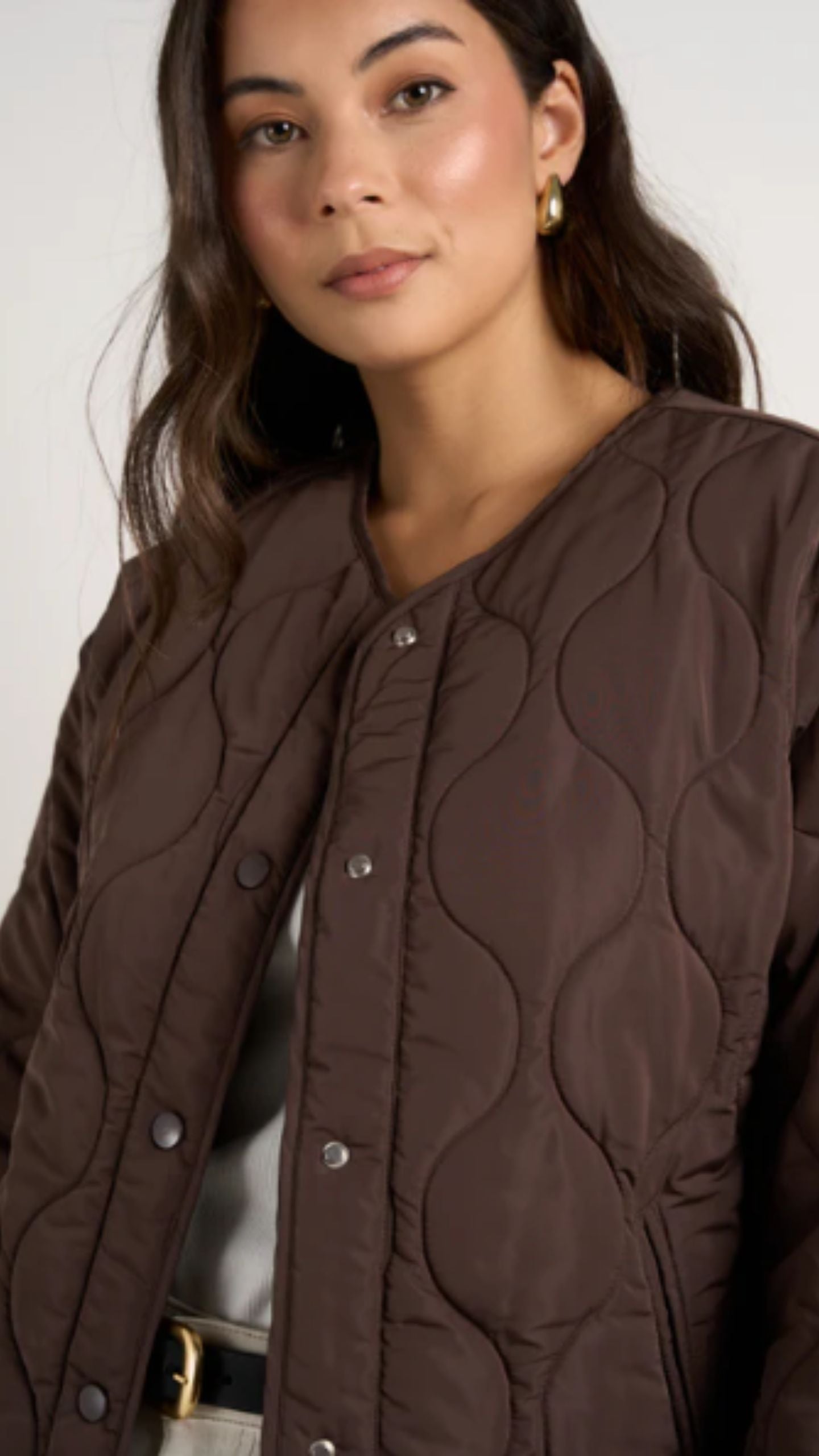 Apex Collarless Puffer Jacket